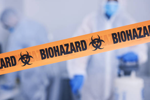 Professional Biohazard technician working in Hamilton, TX